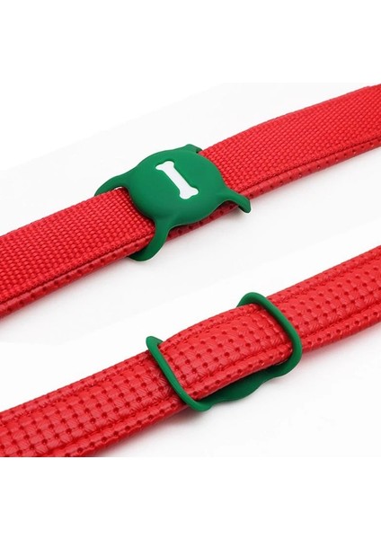 Şok Geçirmez Anti-Çizik Silikon Kasa Koruyucu Kapak, Stil: Kemikler, Model: Airtag Için (Yeşil) (Yurt Dışından) fırsatları