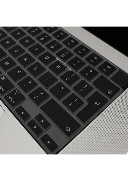 Macbook Air Pro Klavye Kılıfı UK(EU) İngilizce M1-M2-M3 A2681 A2941 A2442 A2485 A2992 A2991