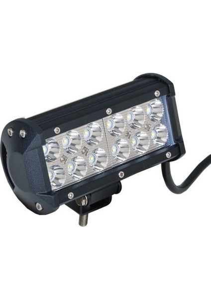 12 Ledli 36W Metal Kasalı Off Road Gündüz Farı Sis Farı Lambası