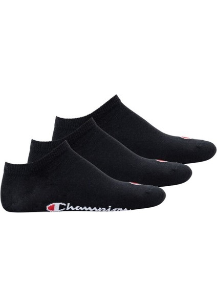 Socken, 3 Paar - Sneaker Socken Basic Schwarz