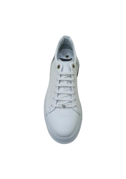 Lucıano Bellini Beyaz Deri Erkek Sneaker Ayakkabı