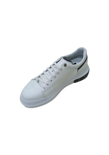 Lucıano Bellini Beyaz Deri Erkek Sneaker Ayakkabı