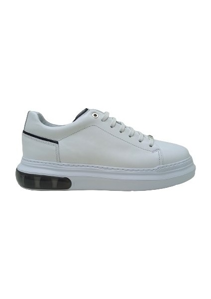Lucıano Bellini Beyaz Deri Erkek Sneaker Ayakkabı
