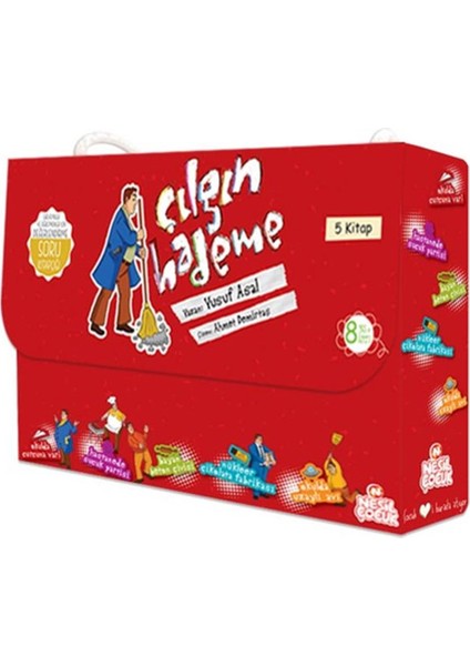 Çılgın Hademe Seti (5 Kitap)