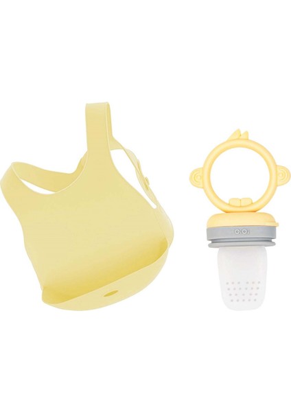 Silikon Mama Önlüğü ve Püre Set