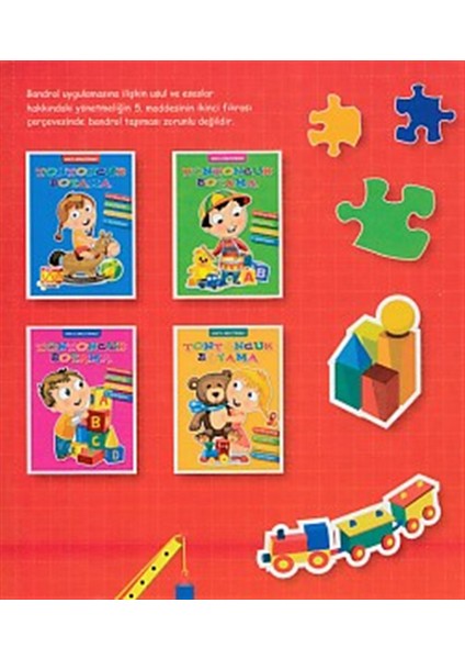 Nokta Birleştirmeli Tontoncuk Boyama (4 Kitap Takım)