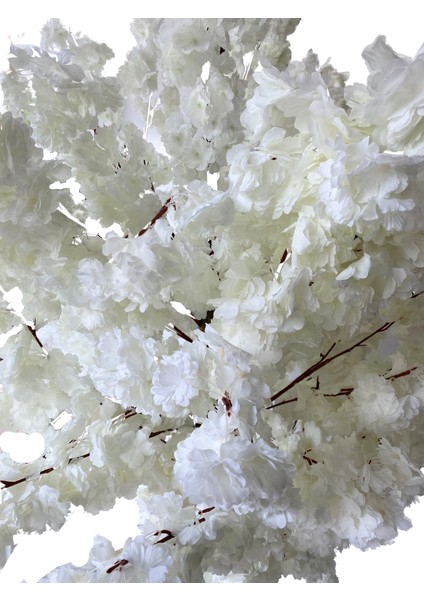 Yapay Ağaç Kar Beyaz Bahar Dalı 160 cm 25X25 Metal Saksı fiyatları