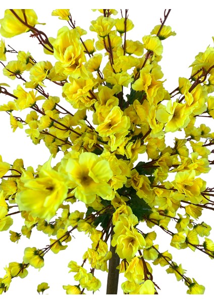 Atom Sarı Bahar Dalı 200 cm 30X30 Metal Saksı modelleri