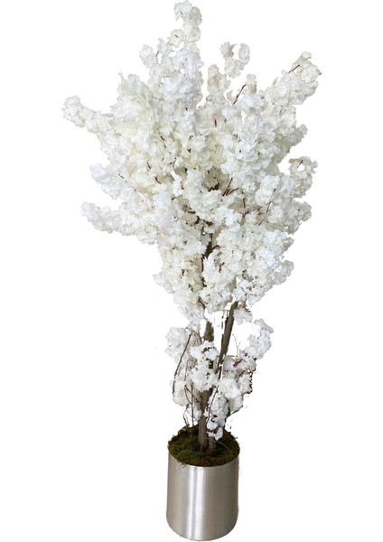 Yapay Ağaç Kar Beyaz Bahar Dalı 200 cm