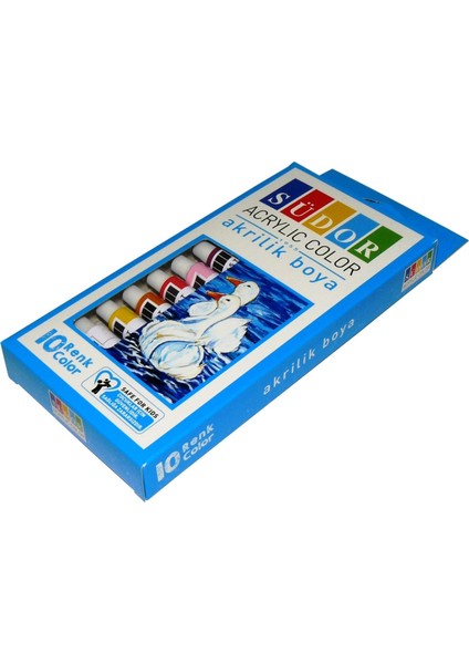 Südor Akrilik Boya Tüp 10X9 Ml