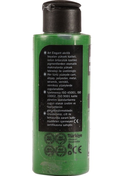 Art Elegant Akrilik Boya 120ML ACR-632 Koyu Yeşili