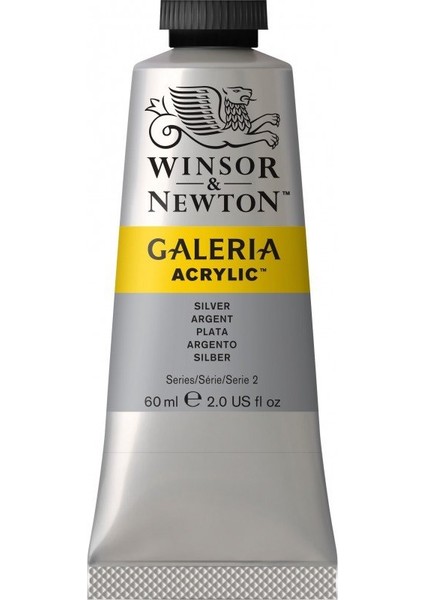 Winsor Newton Galeria Akrilik Boya 60ML 617 Silver