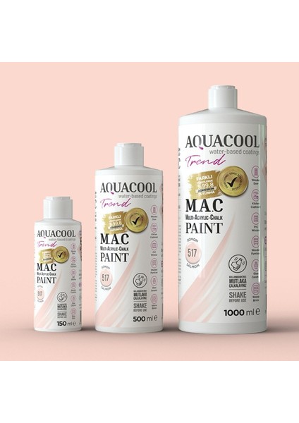 Aquacool Multi Akrilik Boya 150ML 517 Somon
