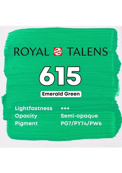 Art Creation Akrilik Boya 750ML 615 Emerald Green