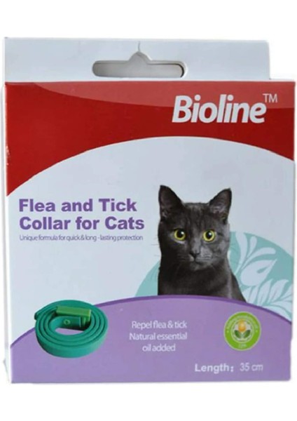 Bitkisel Kedi Pıre Tasması 35 cm