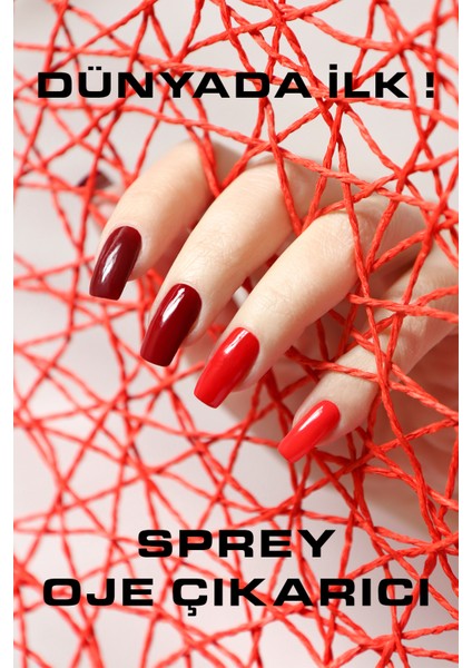 Hızlı Oje Çıkarıcı Sprey Aseton 100 ml
