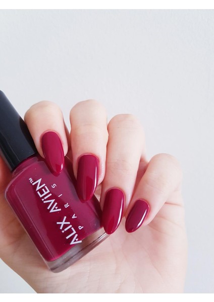 Bordo Oje 21 - Yüksek Pigmentli Uzun Süreli Kalıcılık Hızlı Kuruma - Nail Lacquer 21