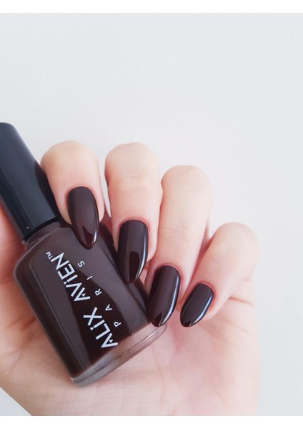 Alix Avien Vişne Rengi Oje 23  - Yüksek Pigmentli Uzun Süreli Kalıcılık Hızlı Kuruma - Nail Lacquer 23