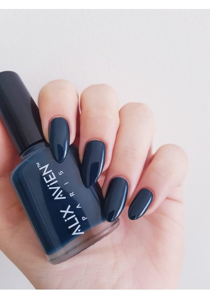 Alix Avien Petrol Mavisi Oje 26 - Yüksek Pigmentli Uzun Süreli Kalıcılık Hızlı Kuruma - Nail Lacquer 26