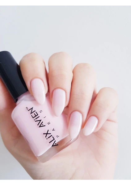 Alix Avien Açık Pembe Oje 04 - Yüksek Pigmentli Uzun Süreli Kalıcılık Hızlı Kuruma - Nail Lacquer 04