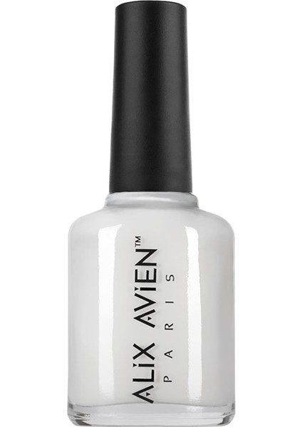 Alix Avien Süt Beyaz Oje 02 - Yüksek Pigmentli Uzun Süreli Kalıcılık Hızlı Kuruma - Nail Lacquer 02