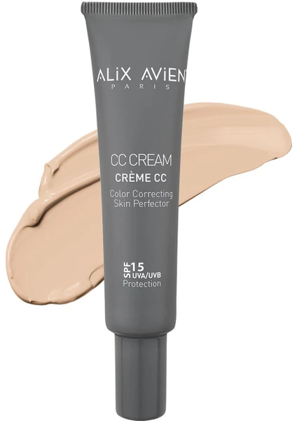 CC Krem Renk Düzenleyici Nötr - CC Cream Neutral SPF 15 UVB/UVA - 40 ml