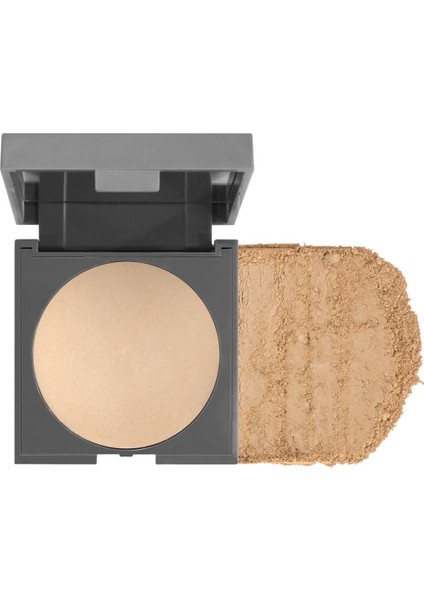 Mat Bitişli Sabitleyici Yoğun Kapatıcı Pudra - Baked Powder 201 Nude Ivory