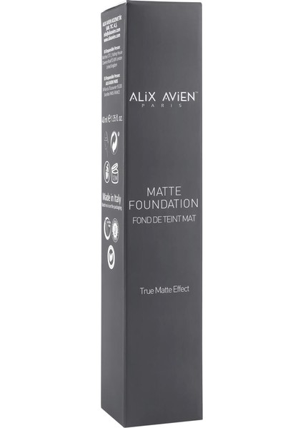 Uzun Süre Kalıcı Doğal Mat Bitişli E Vitamini İçeren Mat Fondöten - Matte Foundation 410 Pale Camel