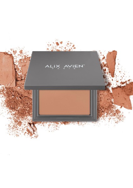 Kompakt Pudra - 12 Saate Kadar Kalıcılık - Soğuk Cilt Alt Tonu - Compact Powder 12 Cinnamon