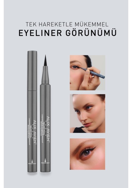 Inkliner Eyeliner Pencil Black - Ekstra Siyah - 24 Saat Kalıcı Etkili Göz Kalemi