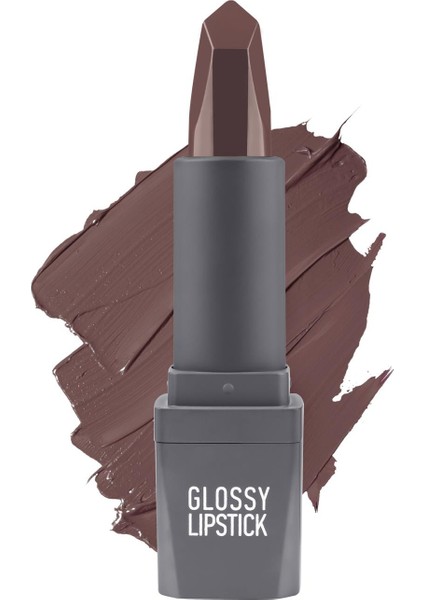 316 Dusty Plum Parlak Ruj - Nemlendirici Etkili Pürüzsüz Dudak Görünümü - Glossy Lipstick