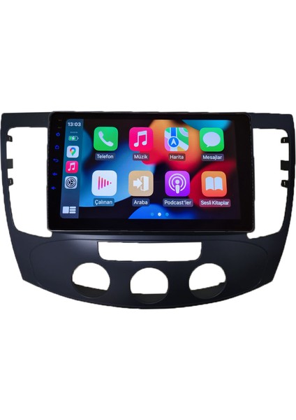 Hyundai Sonata Manual Klima Android Kablosuz Carplay Navigasyon Multimedya 9 Inch Ekran 2 GB Ram 32 GB Rom