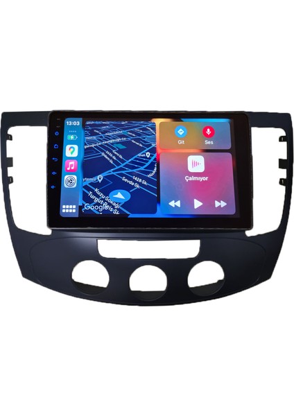 Hyundai Sonata Manual Klima Android Kablosuz Carplay Navigasyon Multimedya 9 Inch Ekran 2 GB Ram 32 GB Rom