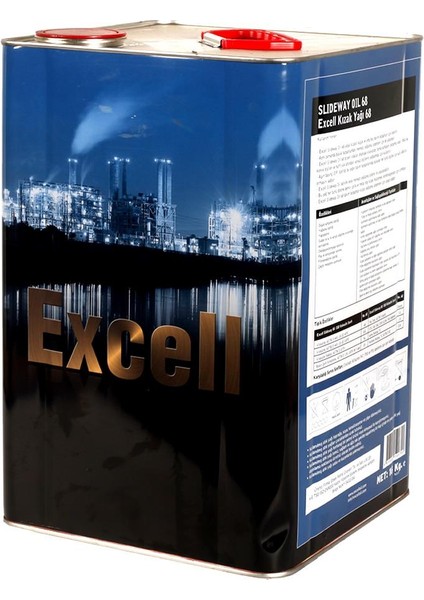 Uberlub Excell Kızak Yağ 68 16 Lt Slideway Oil