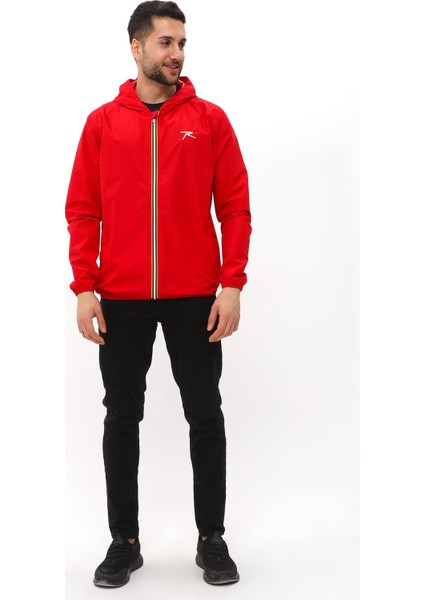 Erkek Yağmurluk Lacrıma Kırmızı indirimleri