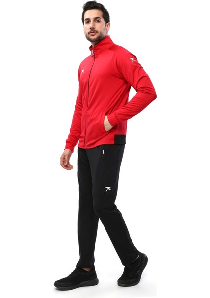 Tam Fermuarlı Eşofman Takımı Valens Kırmızı modelleri