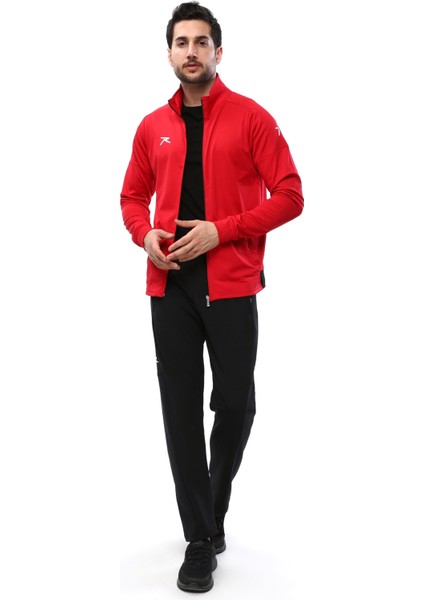 Tam Fermuarlı Eşofman Takımı Valens Kırmızı indirimleri