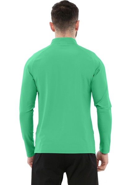 Erkek Yarım Fermuarlı Sweatshirt Dıgnus Yeşil