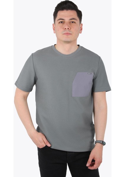 2351 Amerikan Pike Cebi Farklı O Yaka Regular Fit T-Shirt