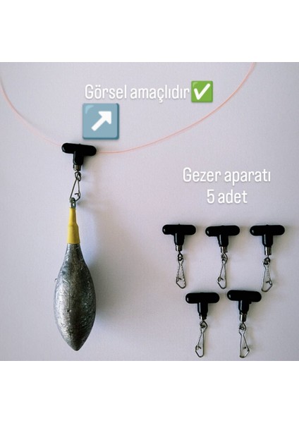 Gezer Aparatı - 5 Adet