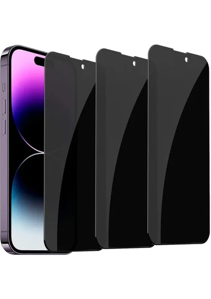 Iphone 14 Pro Max Uyumlu Mat Hayalet Ekran Gizli Tam Kaplayan Kırılmaz Cam Seramik Ekran Koruyucu