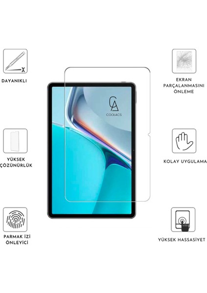 Huawei Matepad 11 Uyumlu Uyku Modlu Smart Tablet Kılıfı Ekran Koruyucu ve Kalem Seti