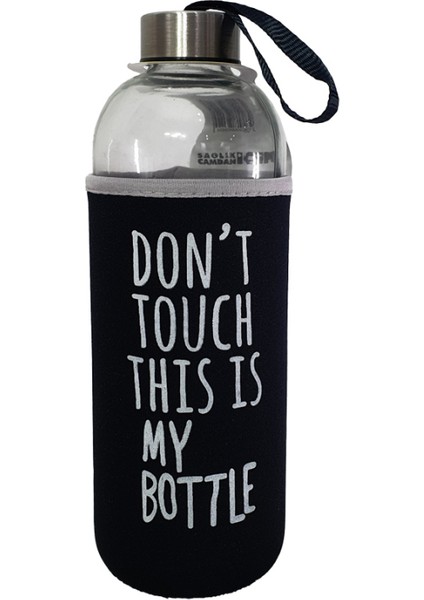 Renkli Kılıflı Cam Matara 1000 ml