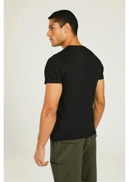 Basic V Nk Erkek Kısa Kol T-Shirt M-CT106