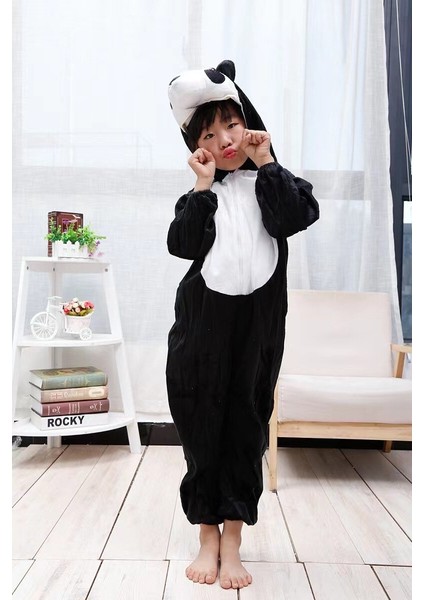 Çocuk Panda Kostümü 2-3 Yaş 80 cm (3791)