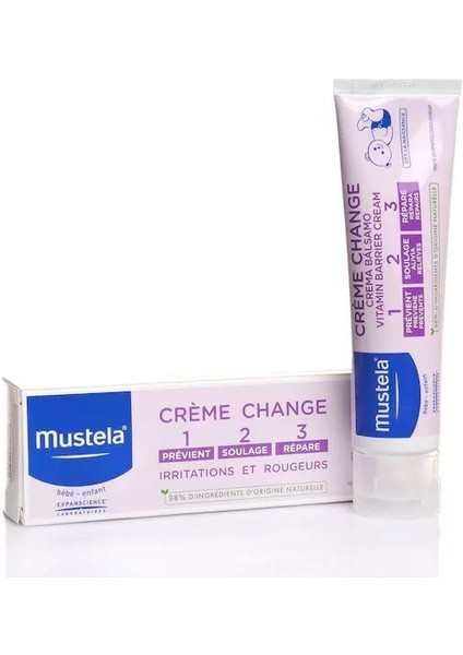 Vitamin Barrier 1.2.3 Pişik Kremi 100 ml + Mustela Yenidoğan Şampuan 500 ml