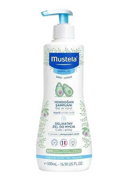 Vitamin Barrier 1.2.3 Pişik Kremi 100 ml + Mustela Yenidoğan Şampuan 500 ml