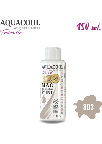 Aquacool Multi Akrilik Boya 150ML 803 Dantel