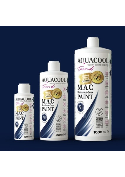 Aquacool Multi Akrilik Boya 1000ML 791 Karadeniz
