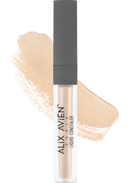 Alix Avien Likit Göz Altı Kapatıcısı - Açık Ten Soğuk Nötr Cilt Alt Tonu - Liquid Concealer 104 Warm Bisque